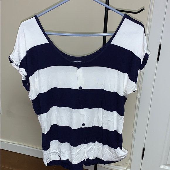 Blue & White Striped Top - Picture 6 of 10